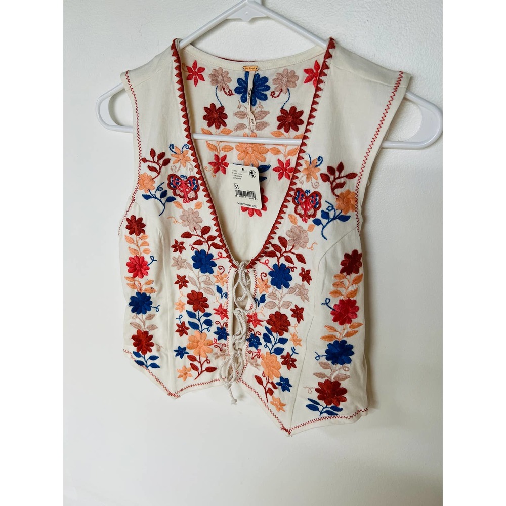 Free People In Bloom Tank Ivory Combo - Picture 4 of 9
